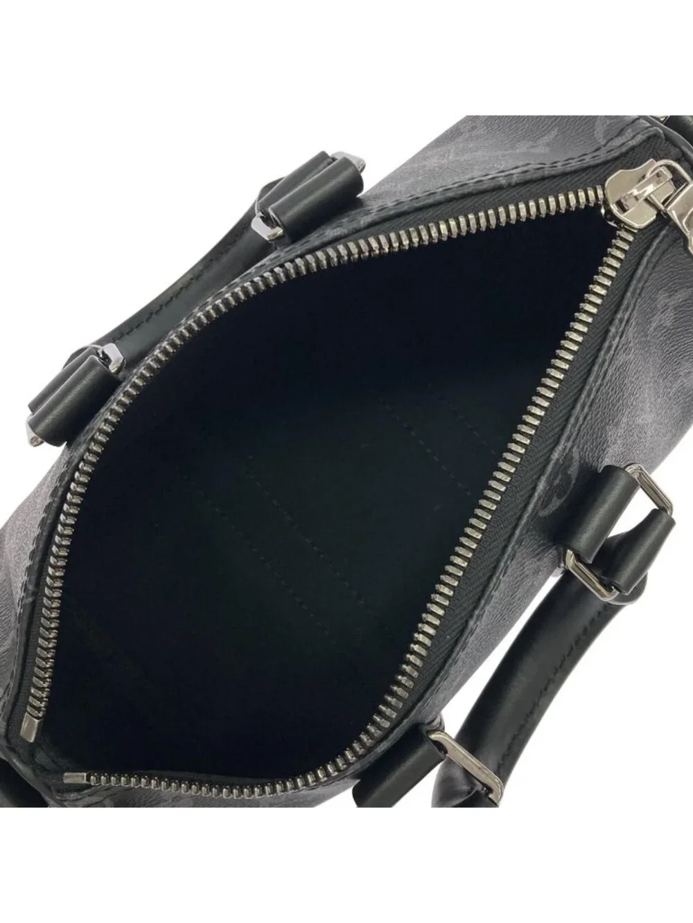 Louis Vuitton Monogram Eclipse Reverse Keepall Bandouliere 25 Boston